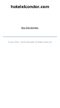 Mobile Screenshot of hotelelcondor.com